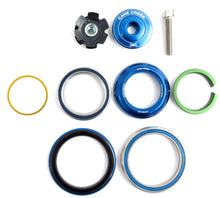 Load image into Gallery viewer, Cane Creek 110 Series integrated headset blue IS42/28.6 IS52/40 upper and lower