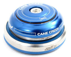 Cane Creek 110 Series integrated headset blue IS42/28.6 IS52/40 upper and lower