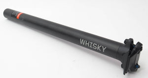 Whisky No. 7 carbon seat post 31.6x400mm zero offset for Ultima Graz