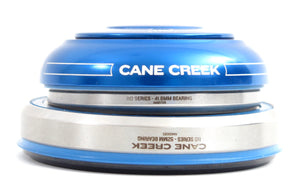 Cane Creek 110 Series integrated headset blue IS42/28.6 IS52/40 upper and lower