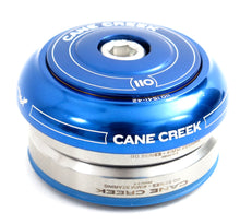 Load image into Gallery viewer, Cane Creek 110 Series integrated headset blue IS41/28.6 IS41/30 upper and lower
