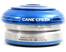 Load image into Gallery viewer, Cane Creek 110 Series integrated headset blue IS41/28.6 IS41/30 upper and lower
